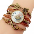 Easter Rabbit Time Gemstone Butterfly 8-character Combination Alloy Bracelet