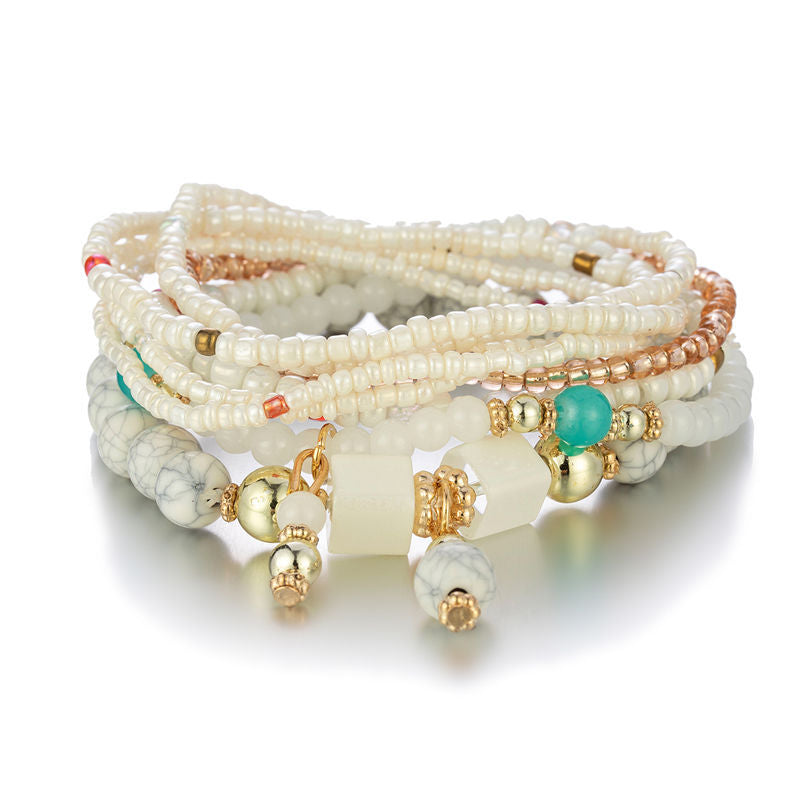 Bohemian Multi-layer Creative Beaded Bracelet
