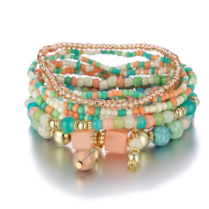 Bohemian Multi-layer Creative Beaded Bracelet