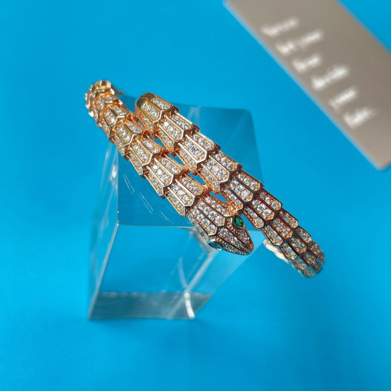 personality green eye snake bracelet