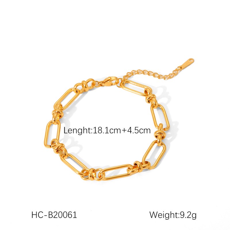 Hot Selling 18K Gold Plated Bracelet Stainless Steel Bracelet