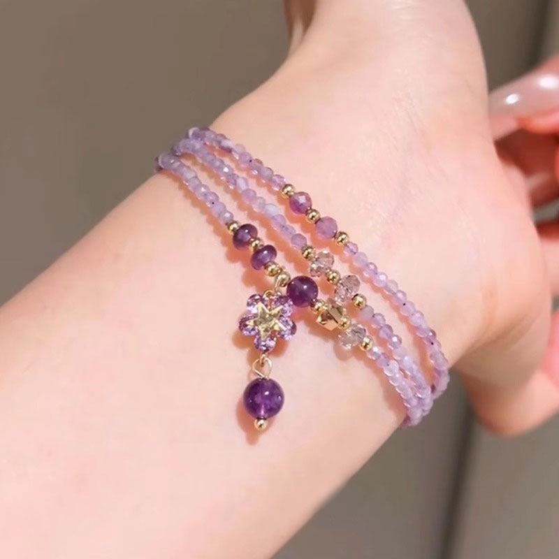 Sweet Amethyst Stacking Bracelet