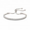 Adjustable Pull-out Bracelet Zirconia Bracelet Thickened Pla