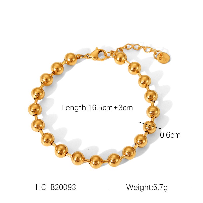 Hot Selling 18K Gold Plated Bracelet Stainless Steel Bracelet