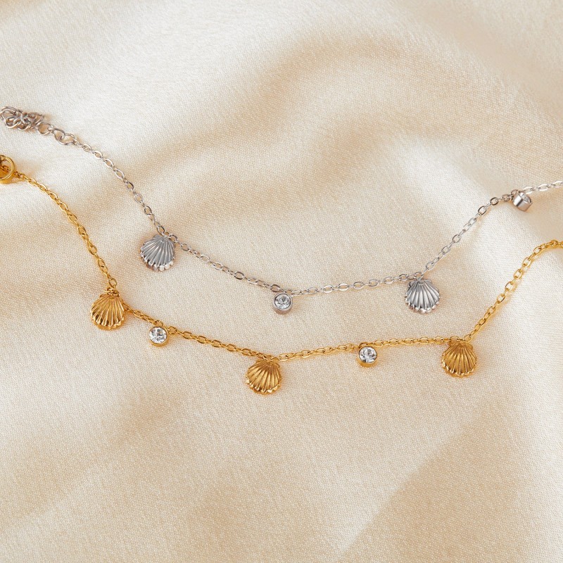 Stainless Steel Gold-plated Bracelet Fashion Personality All