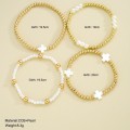 Bohemian Bead Cross Bracelet 4-Piece Set