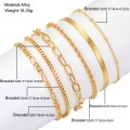 Bohemian Metal Chain 6-Piece Set Multilayer Chain