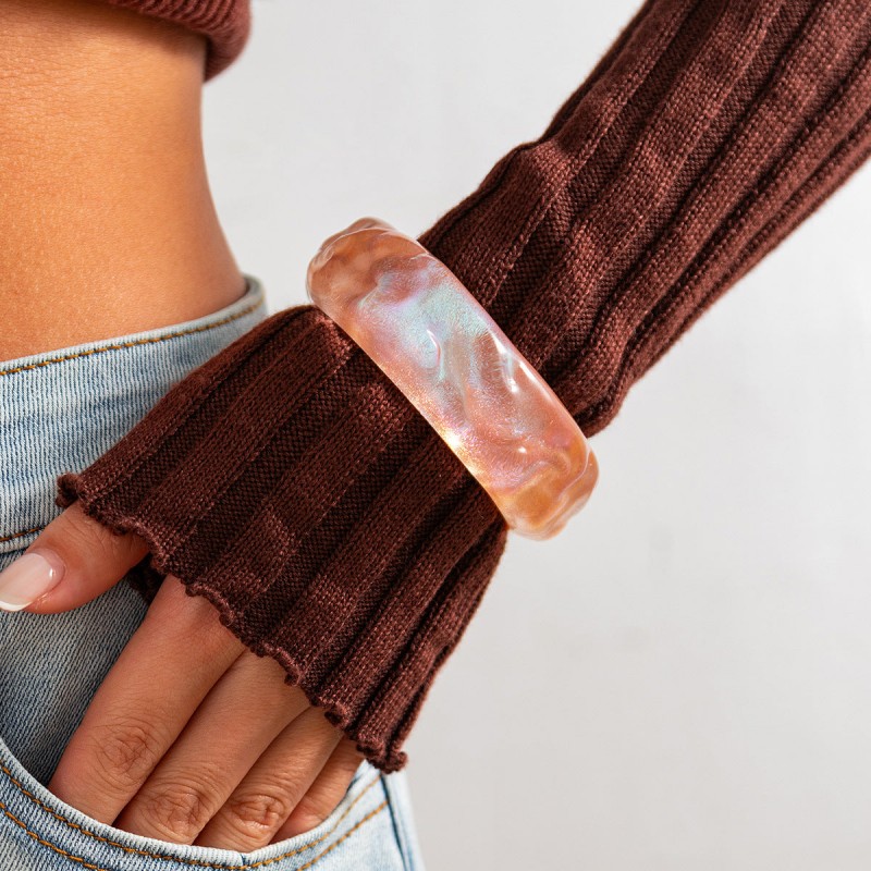 sweet cool ins wind glitter wide bracelet