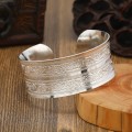 Vintage Ethnic Style Miao Silver Bracelet