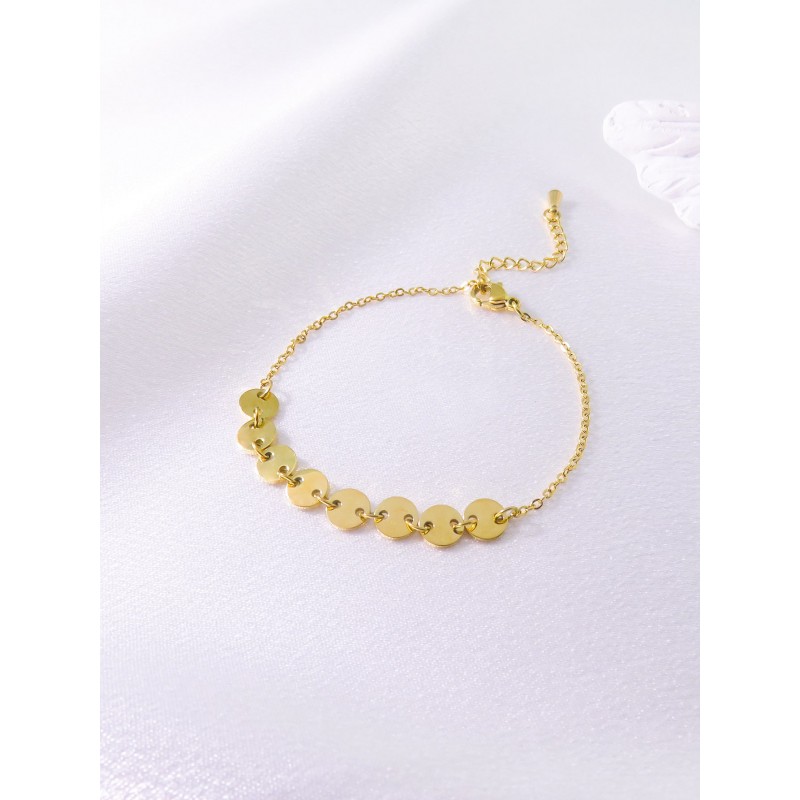 Fashion all-match titanium steel bracelet women's