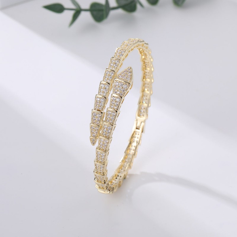 personality green eye snake bracelet