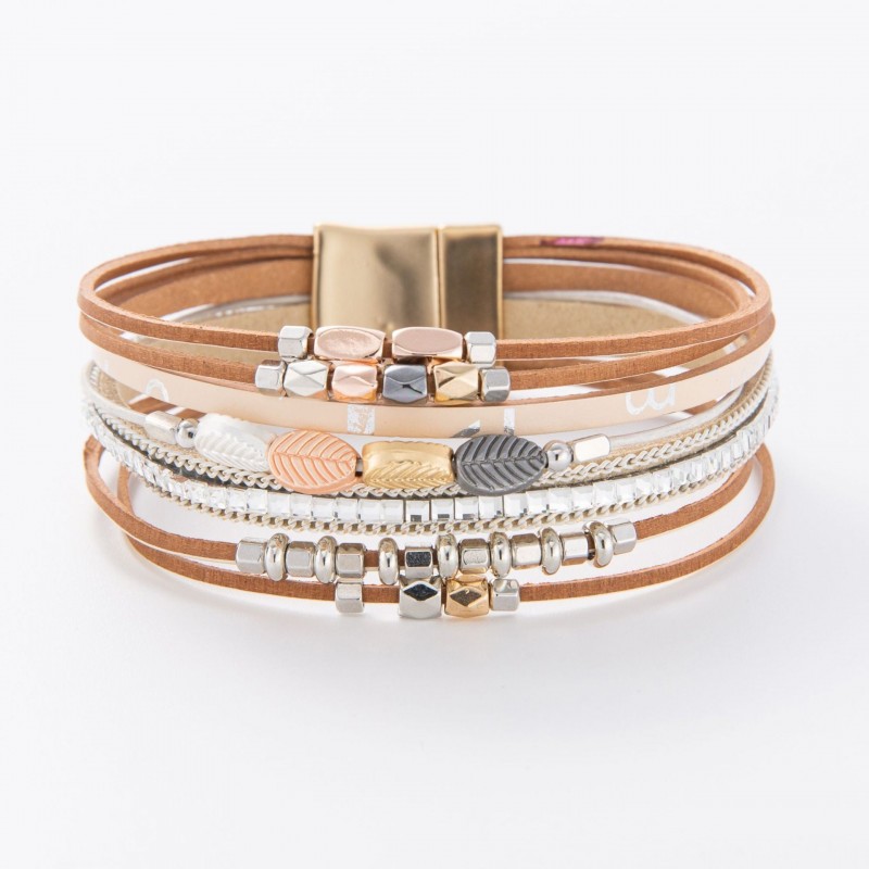 Boho Leather Multi-layer Bracelet