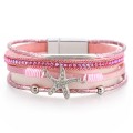 Multi-layer Diamond Starfish Bracelet