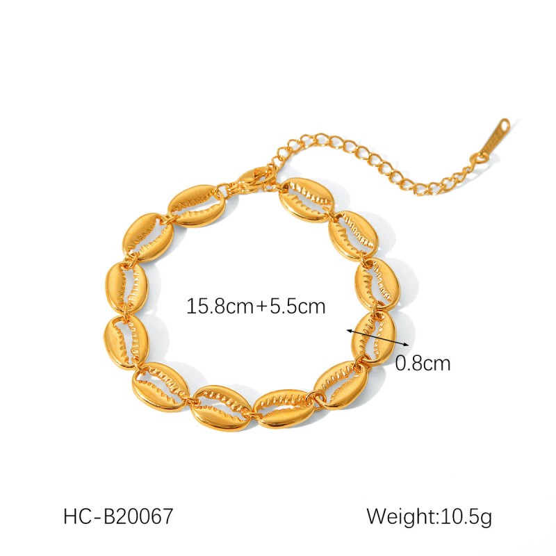 Hot Selling 18K Gold Plated Bracelet Stainless Steel Bracelet