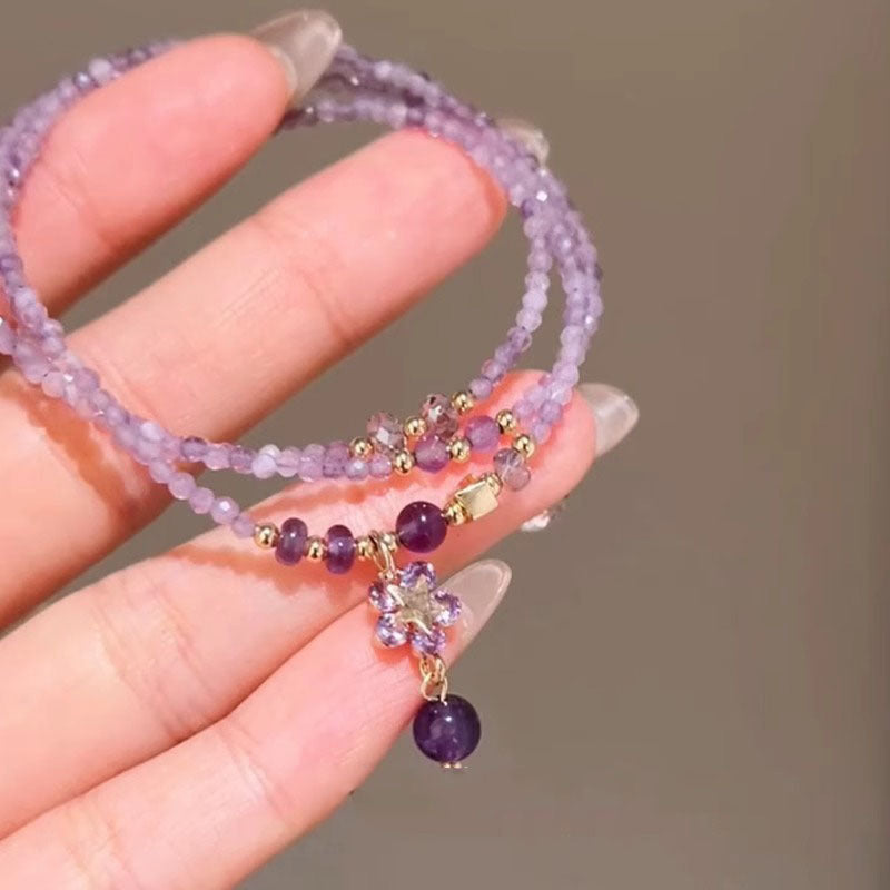 Sweet Amethyst Stacking Bracelet