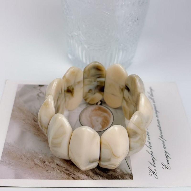 fashion pattern halo dyed acrylic geometric stitching hand b