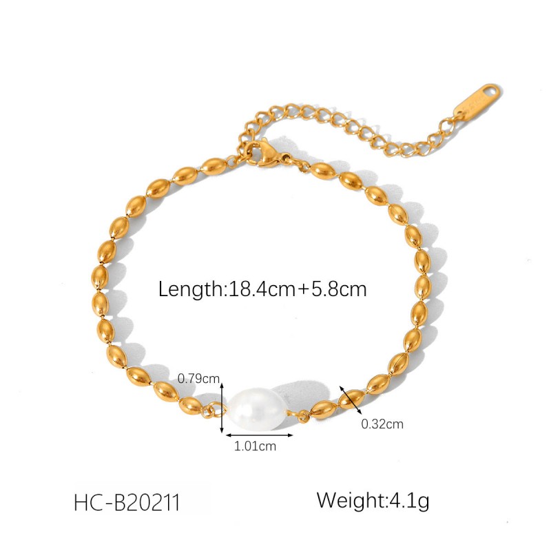 Hot Selling 18K Gold Plated Bracelet Stainless Steel Bracelet