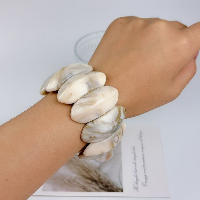 fashion pattern halo dyed acrylic geometric stitching hand b