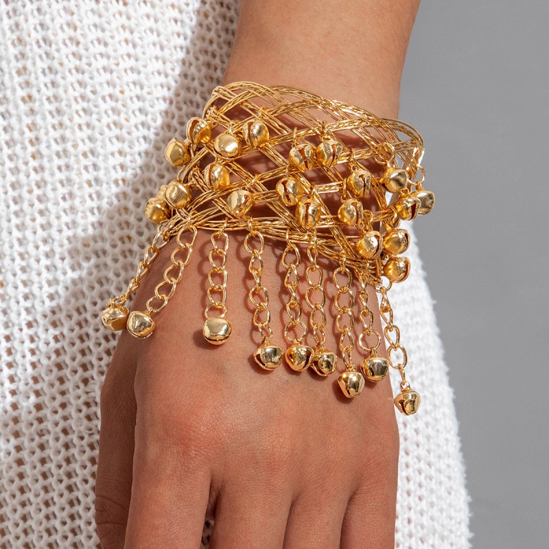 5pcs Fashion personality hollow water drop pendant bracelet