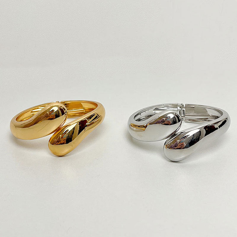 Retro Style Metal Geometric Cross Bracelet