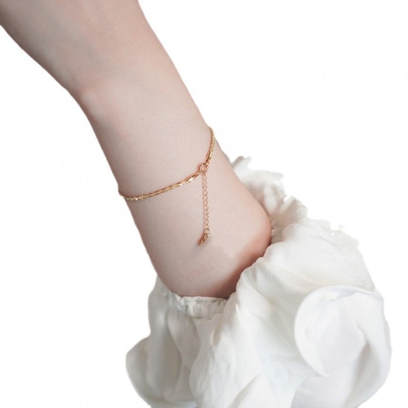 Sparkling Design Sense Broken Gold New Fashion Bracelet