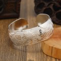 Vintage Ethnic Style Miao Silver Bracelet