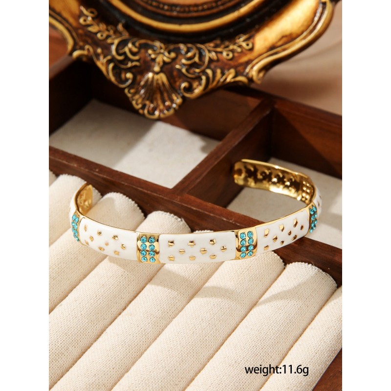 18K Gold Color Explosions Personality Fashion Retro Design B