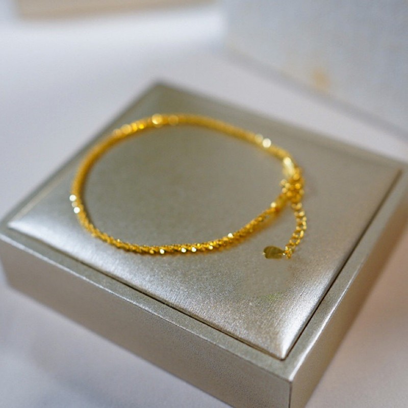 Sparkling Design Sense Broken Gold New Fashion Bracelet