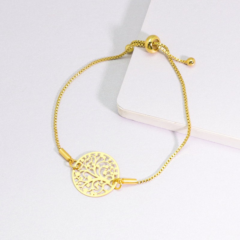 Fashion all-match titanium steel bracelet women's